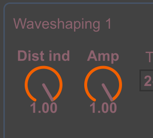 Compositor 4 waveshaping
